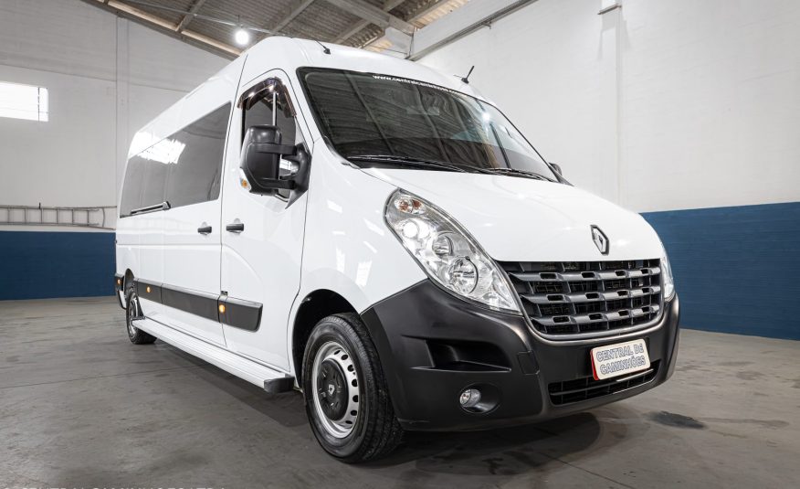 RENAULT MASTER PASSAGEIRO L3H2 MINIBUS ANO 2017 COMPLETA