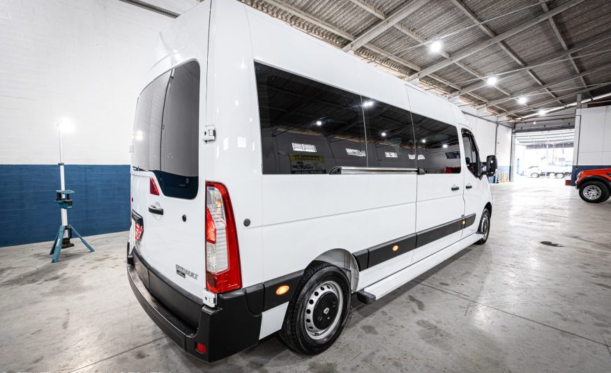 RENAULT MASTER PASSAGEIRO L3H2 MINIBUS ANO 2017 COMPLETA