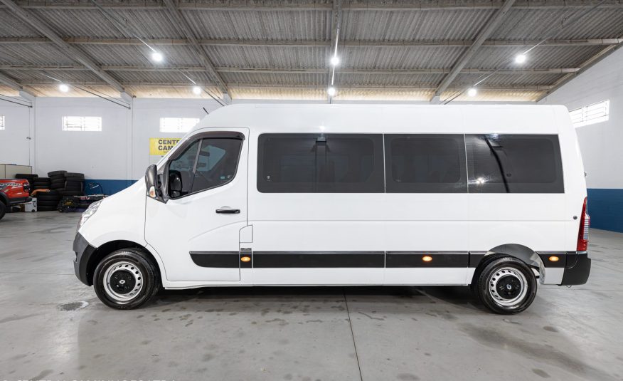 RENAULT MASTER PASSAGEIRO L3H2 MINIBUS ANO 2017 COMPLETA