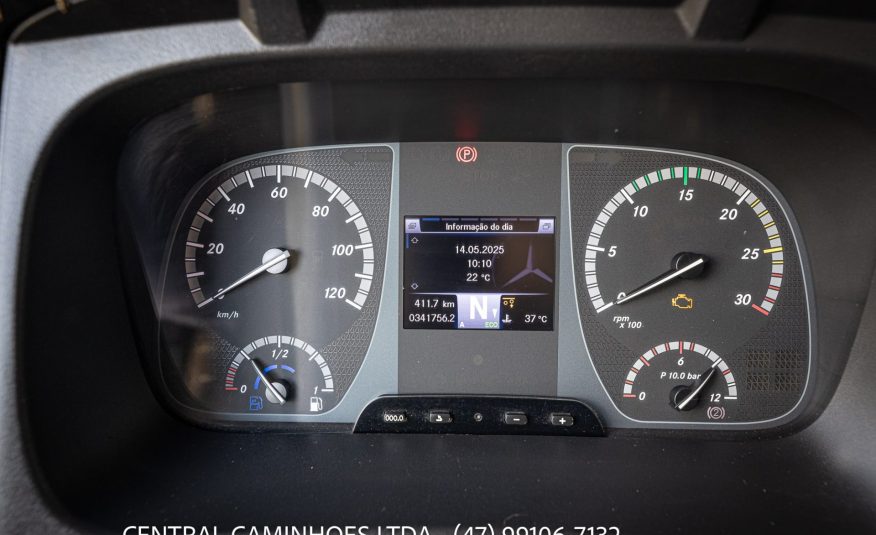 MERCEDES BENZ ATEGO 2430 6X2 ANO 2019 TETO ALTO GABINADO AUTOMÁTICO