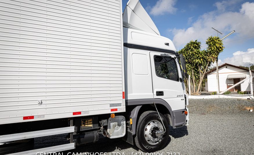 MERCEDES BENZ ATEGO 2430 6X2 ANO 2019 TETO ALTO GABINADO AUTOMÁTICO