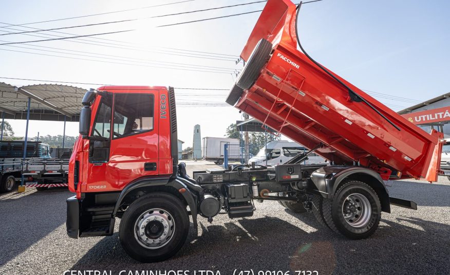 IVECO TECTOR 170E22 4X2 ANO 2013 CAÇAMBA