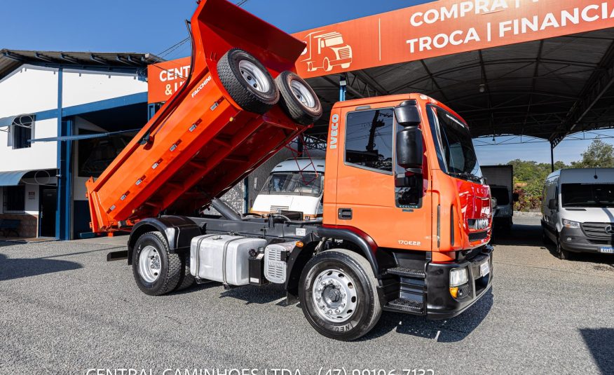 IVECO TECTOR 170E22 4X2 ANO 2013 CAÇAMBA