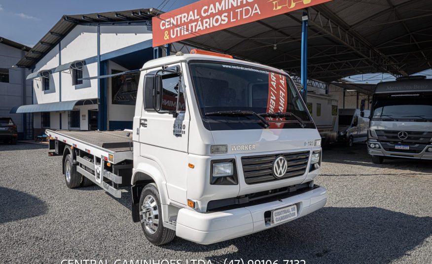 VOLKSWAGEN 8.120 WORKER ANO 2007 NA PLATAFORMA