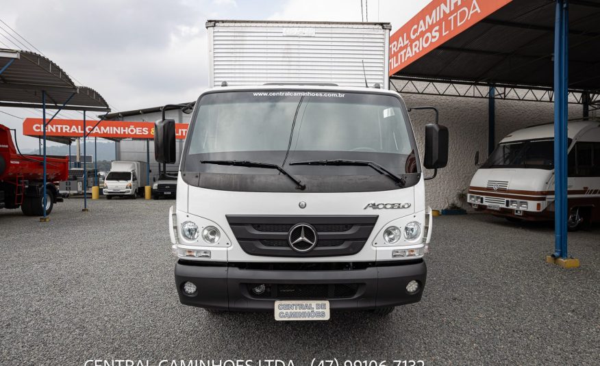 MERCEDES BENZ ACCELO 1016 ANO 2015 COMPLETO NO BAU DE 6.20M