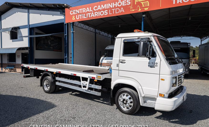 VOLKSWAGEN 8.120 WORKER ANO 2007 NA PLATAFORMA