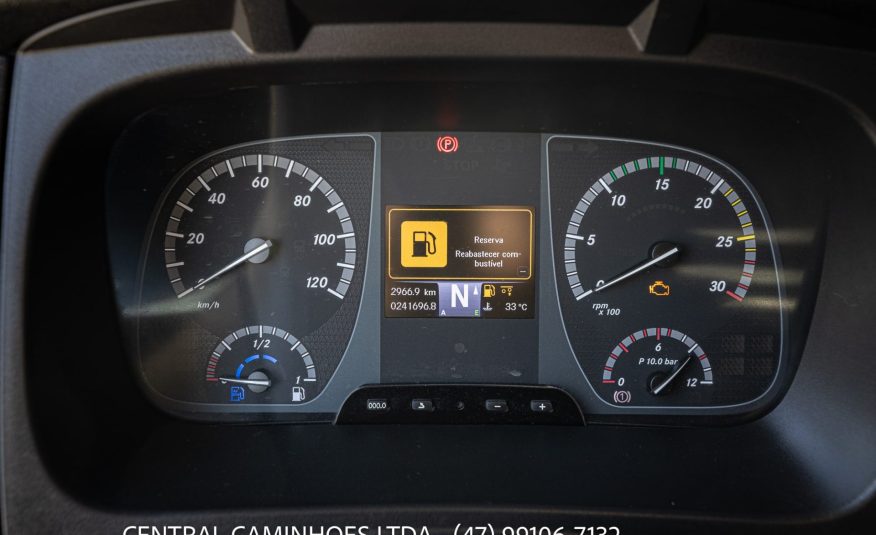 MERCEDES BENZ ATEGO 2430 8X2 ANO 2022 NA CARROCERIA DE 9.20M: