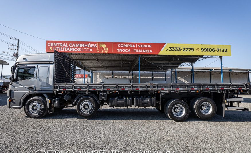 MERCEDES BENZ ATEGO 2430 8X2 ANO 2022 NA CARROCERIA DE 9.20M: