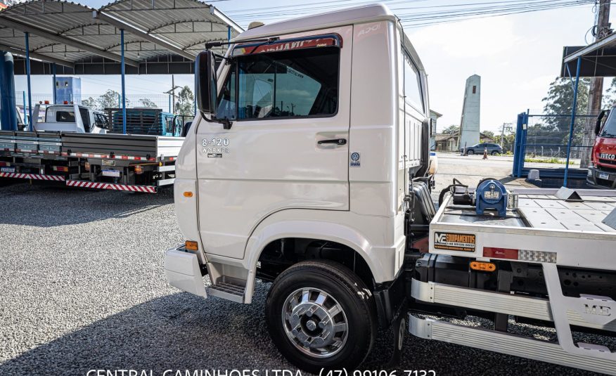 VOLKSWAGEN 8.120 WORKER ANO 2007 NA PLATAFORMA
