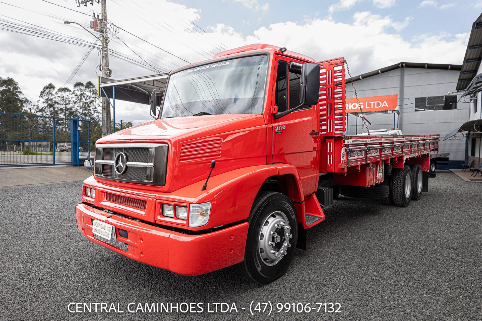 MERCEDES BENZ L1618 6X2 ANO 1992