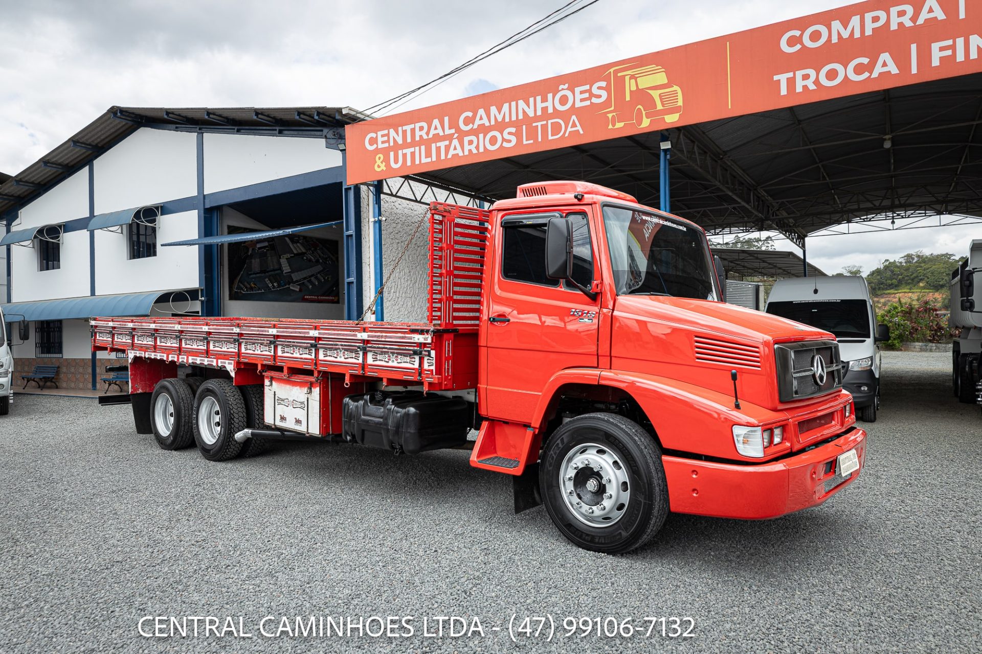 MERCEDES BENZ L1618 6X2 ANO 1992