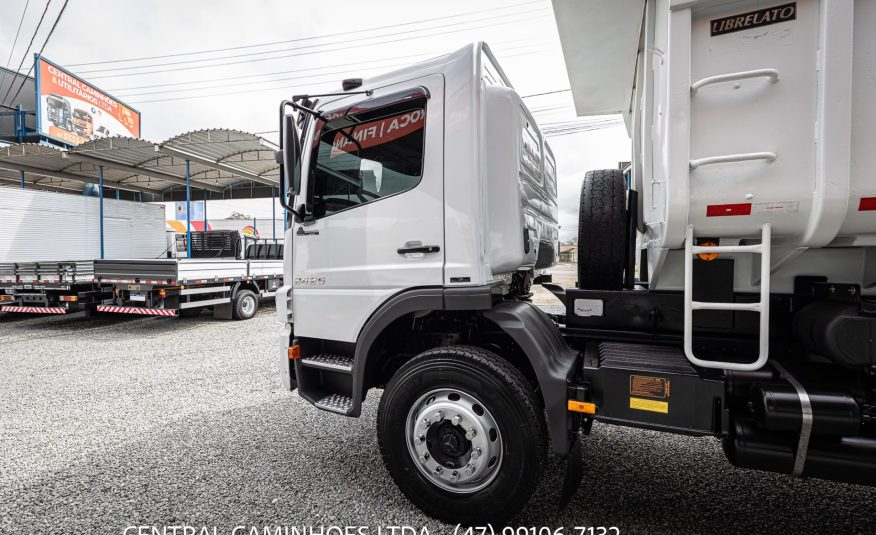 MERCEDES BENZ ATEGO 2425 6X2 ANO 2011 COMPLETA
