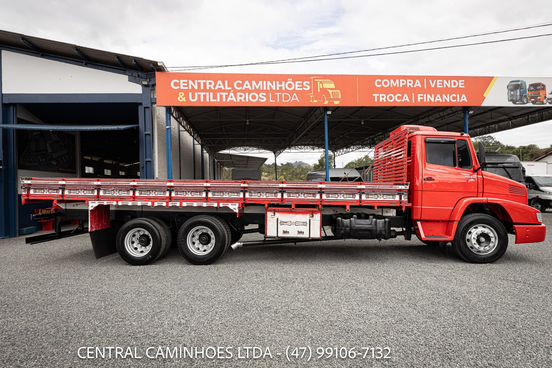 MERCEDES BENZ L1618 6X2 ANO 1992