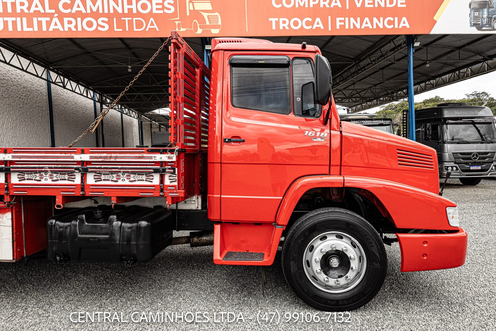 MERCEDES BENZ L1618 6X2 ANO 1992