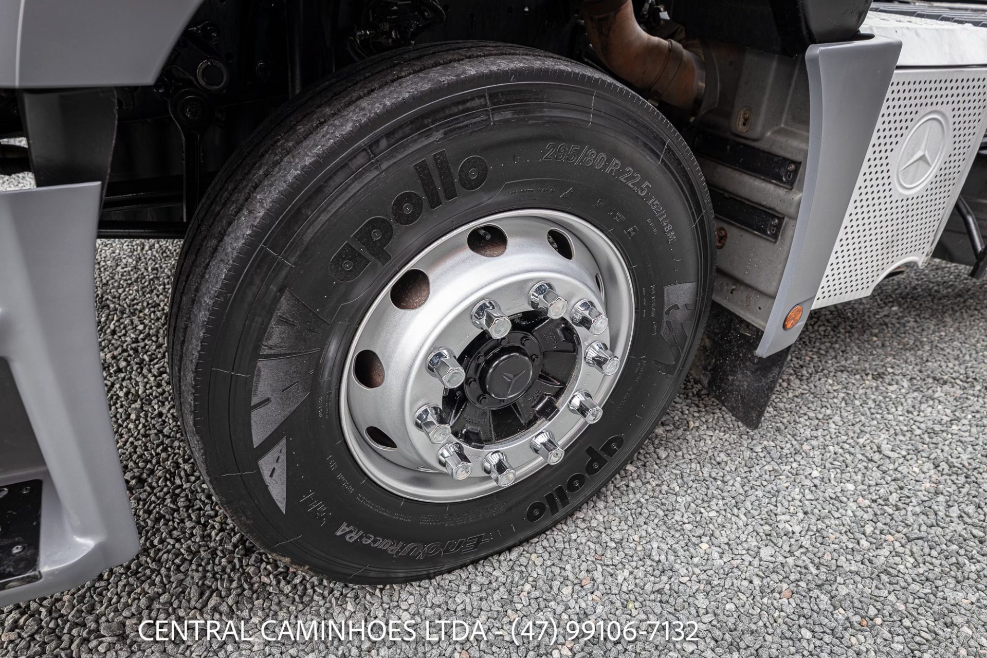 MERCEDES BENZ AXOR 2644 S 6X4 ANO 2019 TETO ALTO