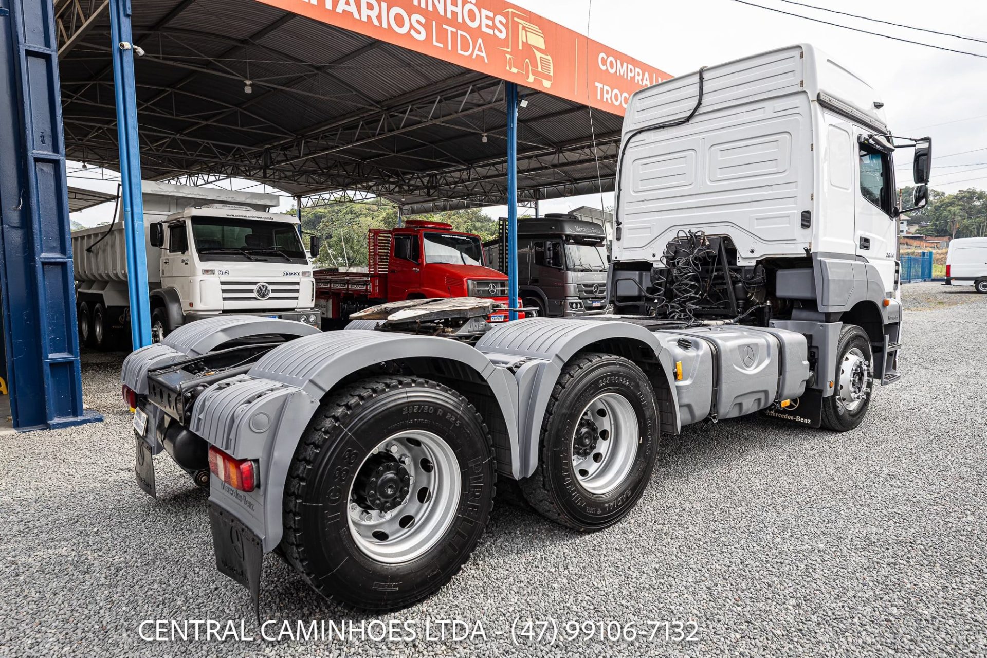 MERCEDES BENZ AXOR 2644 S 6X4 ANO 2019 TETO ALTO
