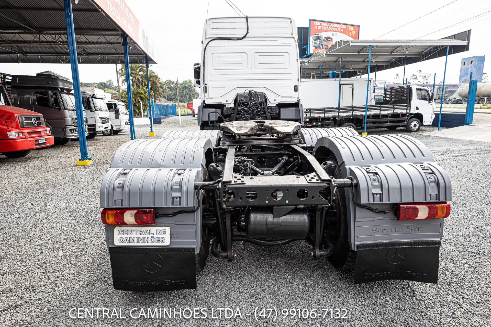 MERCEDES BENZ AXOR 2644 S 6X4 ANO 2019 TETO ALTO