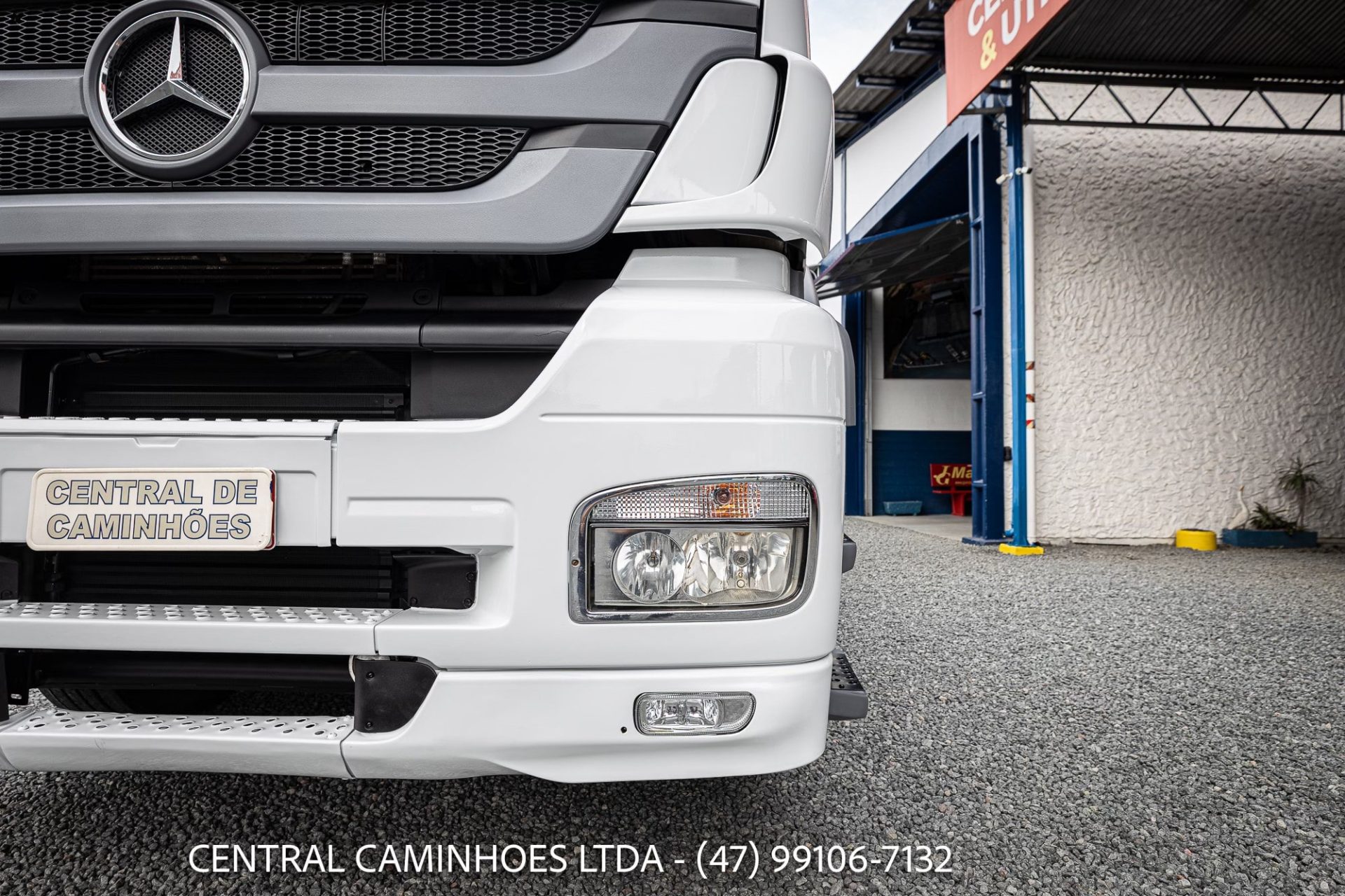 MERCEDES BENZ AXOR 2644 S 6X4 ANO 2019 TETO ALTO